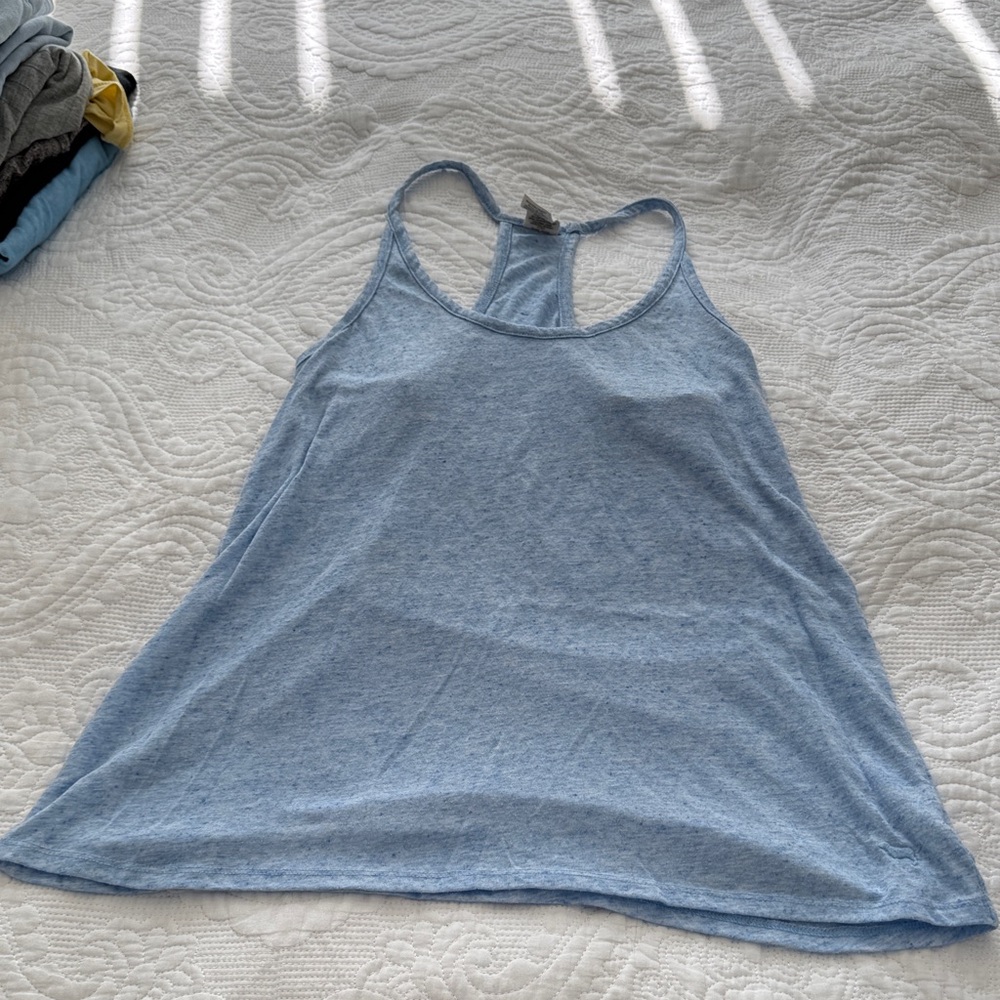 PINK Victoria's Secret Light Blue Tank Top